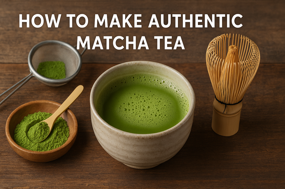 Recipe of matcha tea