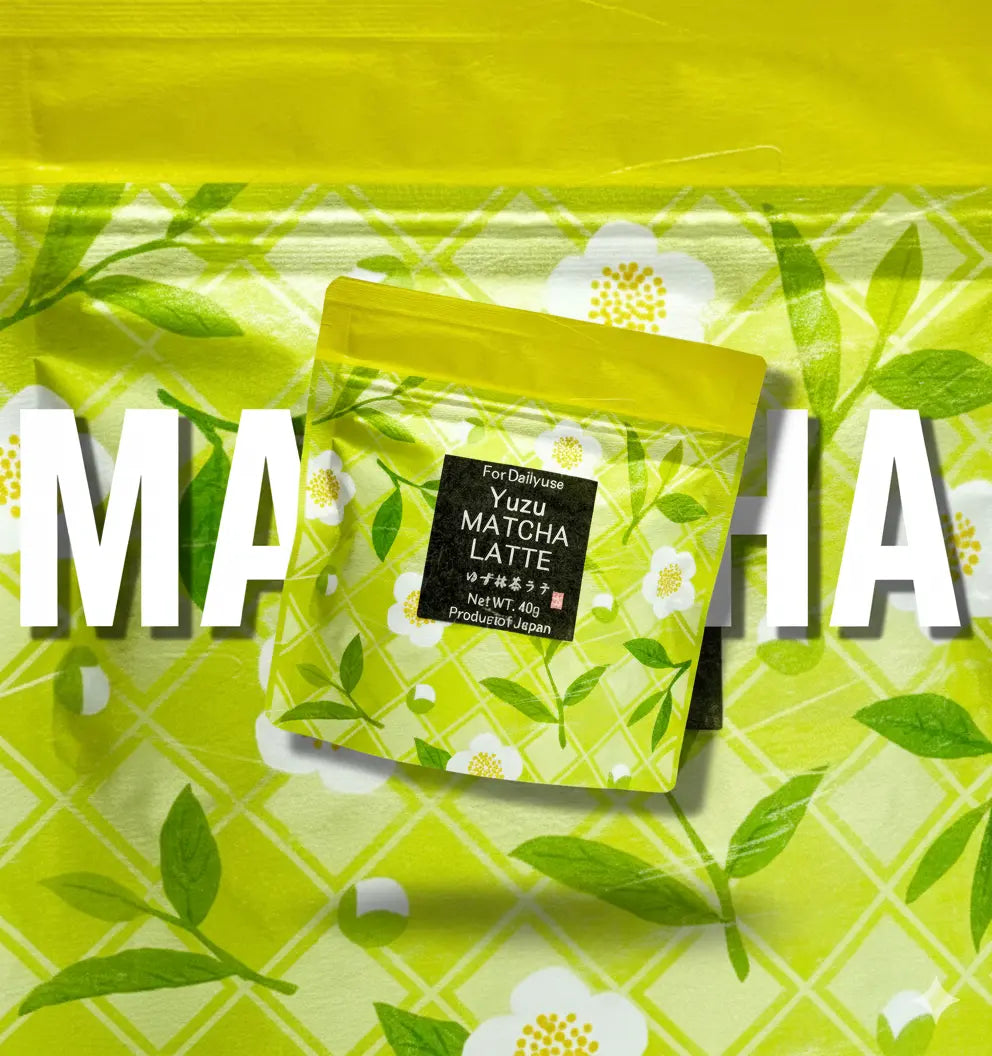 YUZU MATCHA LATTE Japan