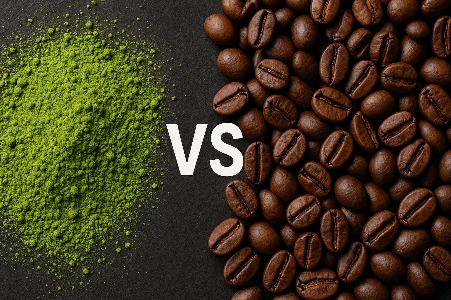 Matcha vs coffee