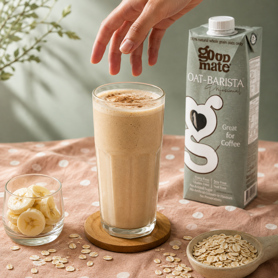 How to Make a Protein Shake with Oat Milk