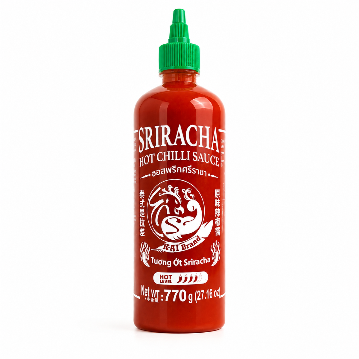 Kai Sriracha Hot Chilli Sauce 770g bottle – authentic Thai hot sauce