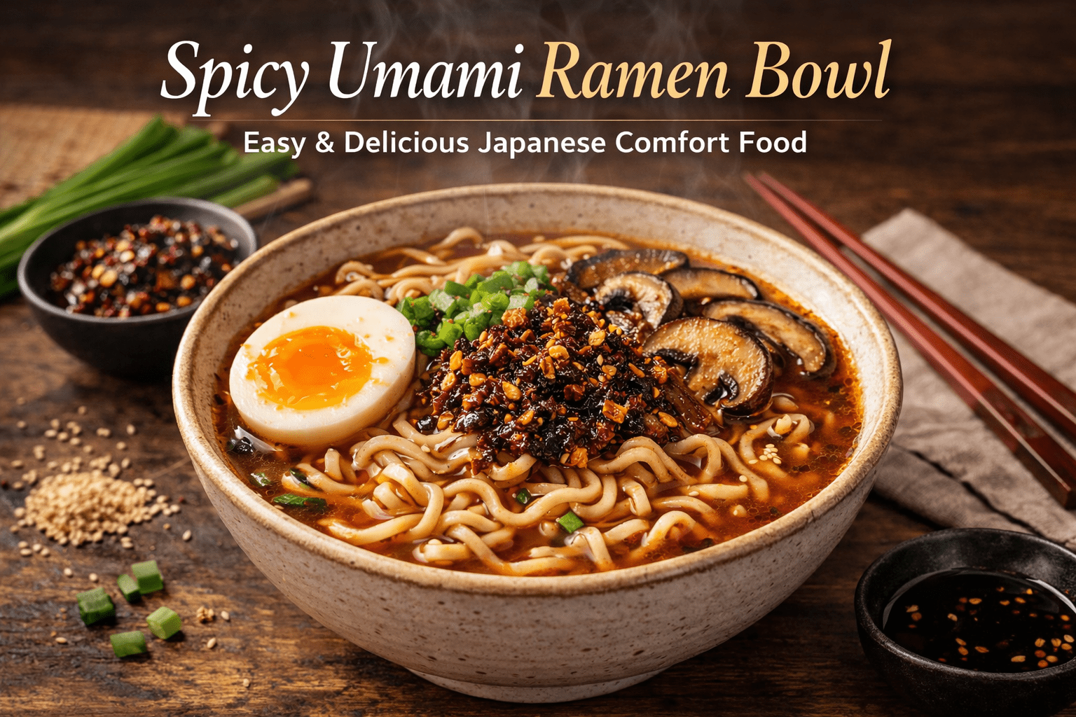Spicy Umami Ramen Bowl - The House of Umami