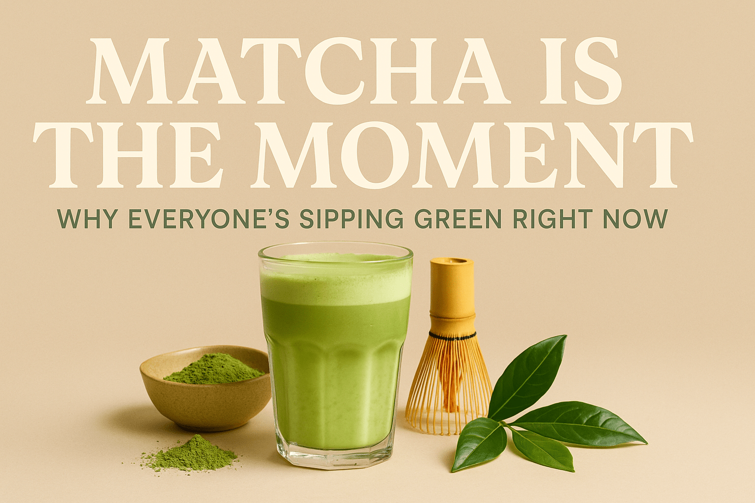 Why Matcha Is Booming in India: Health, Taste & Aesthetic Power - The House of Umami