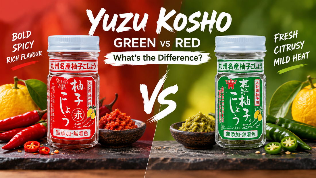 Yuzu Kosho Green vs Red: What's the Difference