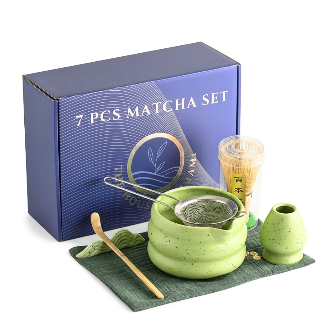 7 - Piece Japanese Matcha Tea Set - The House of Umami