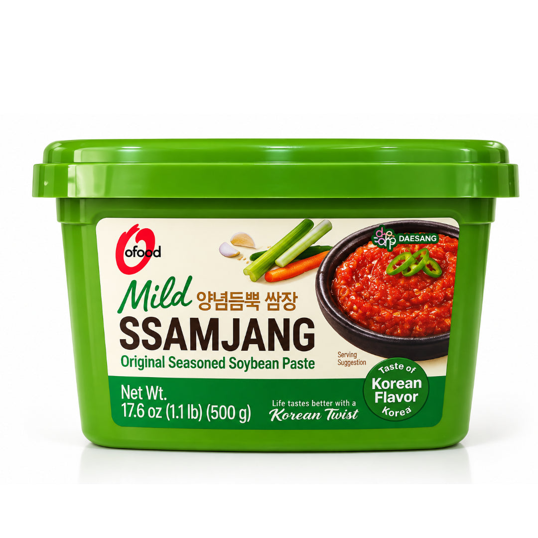 Daesang O'Food Mild Ssamjang 500g | Korean Seasoned Soybean Paste