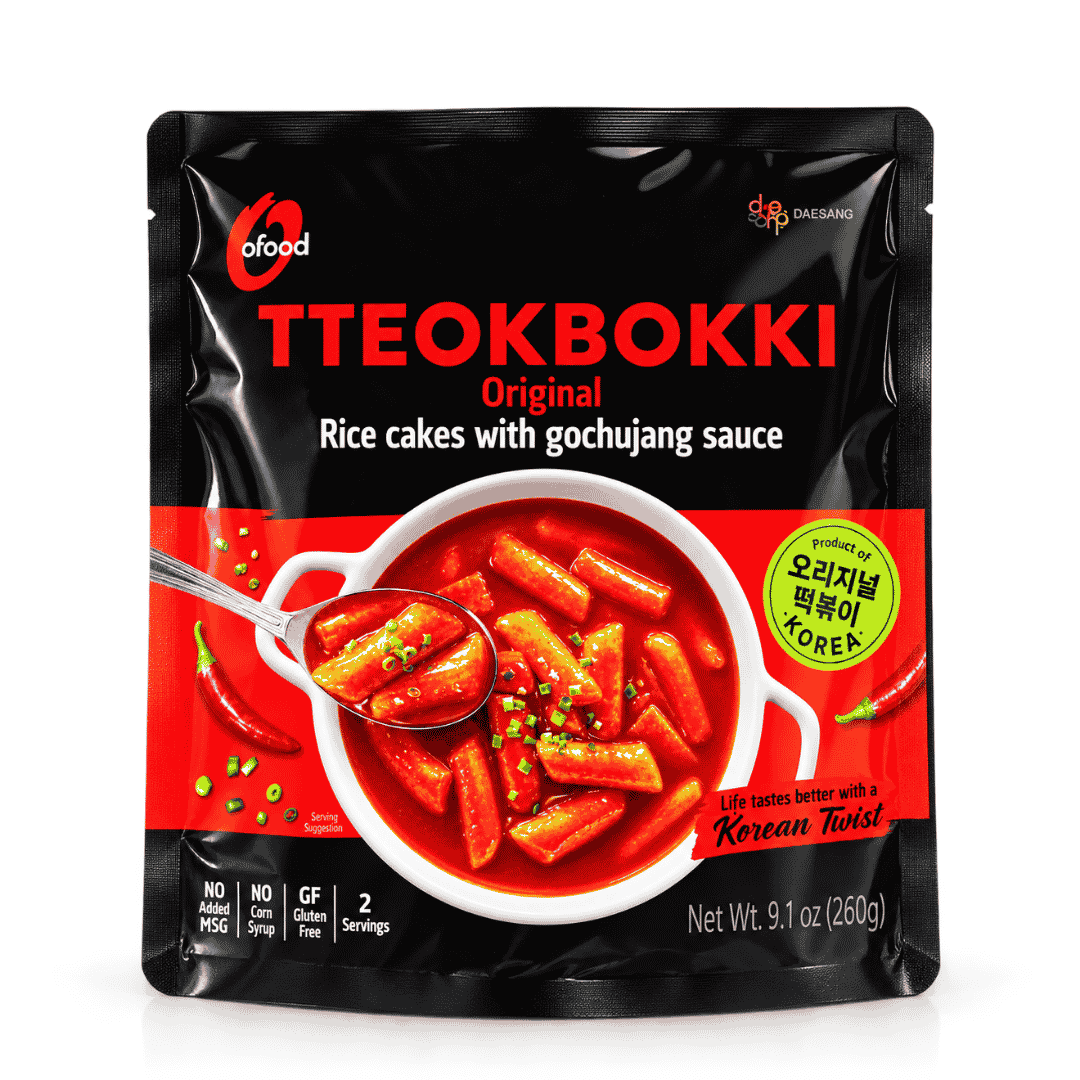 Daesang O'Food Tteokbokki 260g | Korean Rice Cake Meal Kit