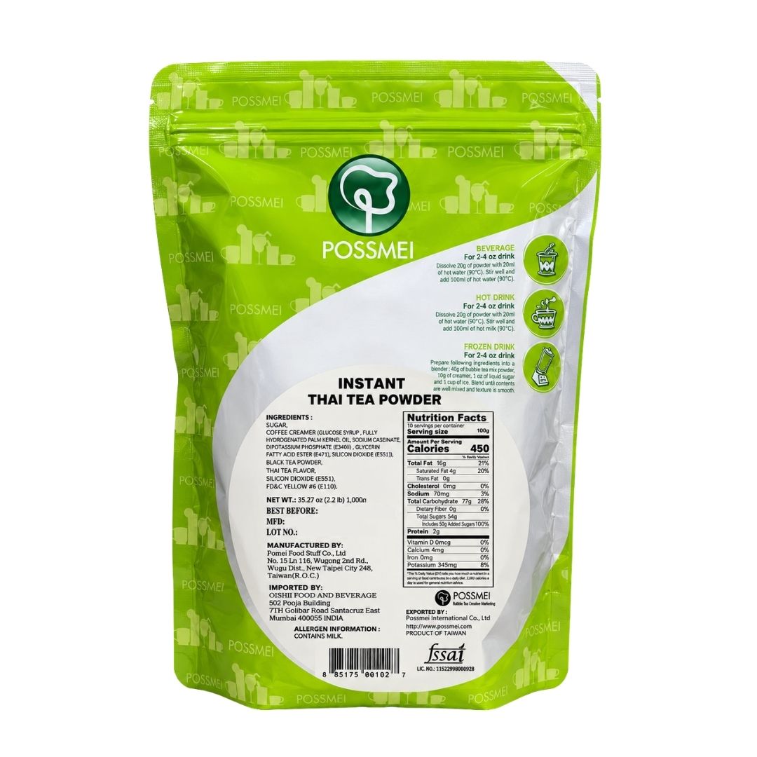 POSSMEI THAI TEA INSTANT POWDER 1KG