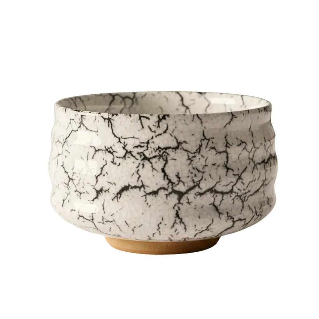 Volcanic Earth Raku Matcha Bowl Japan