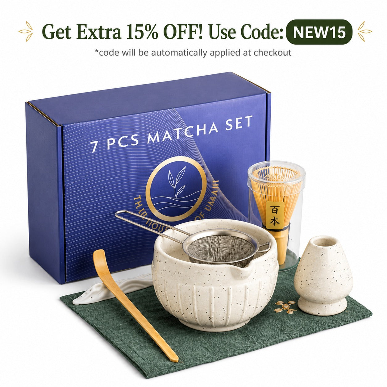 7-PIECE JAPANESE MATCHA SET