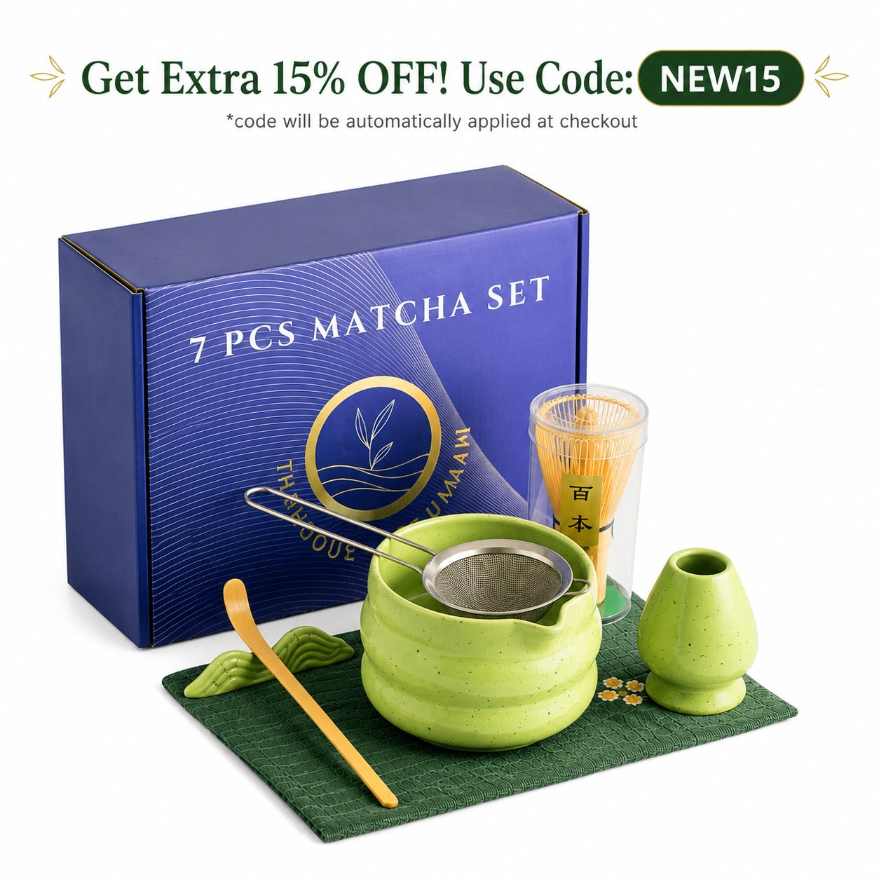 7-PIECE JAPANESE MATCHA SET