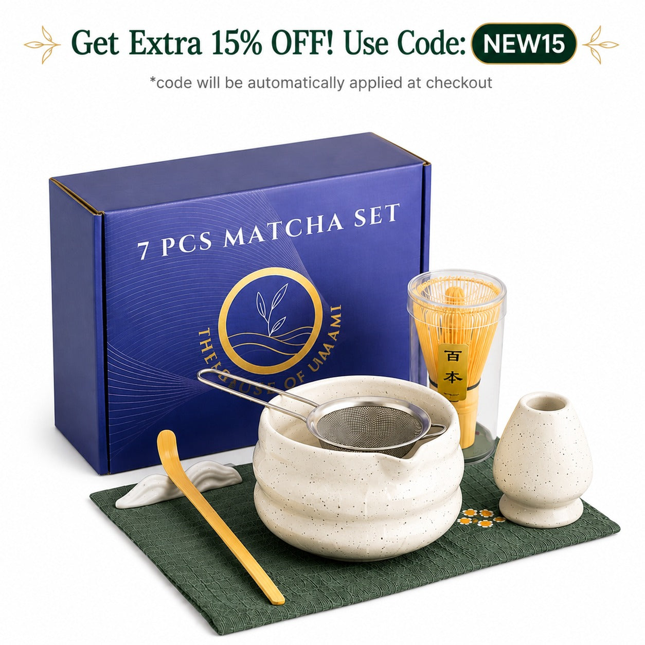 7-PIECE JAPANESE MATCHA SET