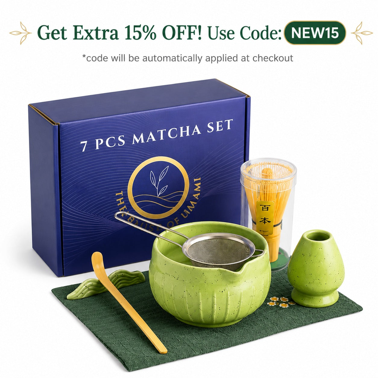 7-PIECE JAPANESE MATCHA SET
