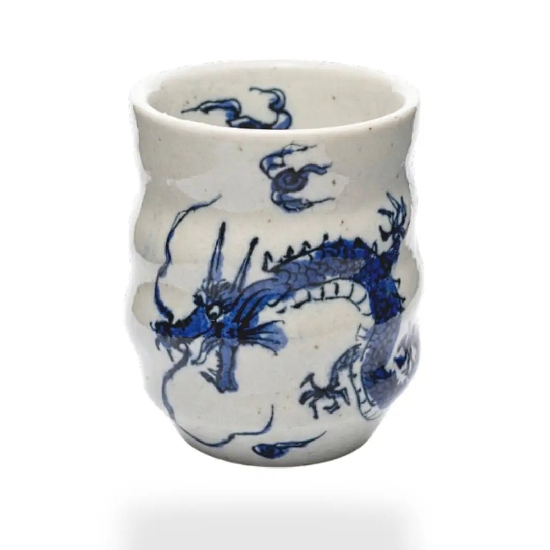 DRAGON YUNOMI JAPANESE GLASS - The House of Umami