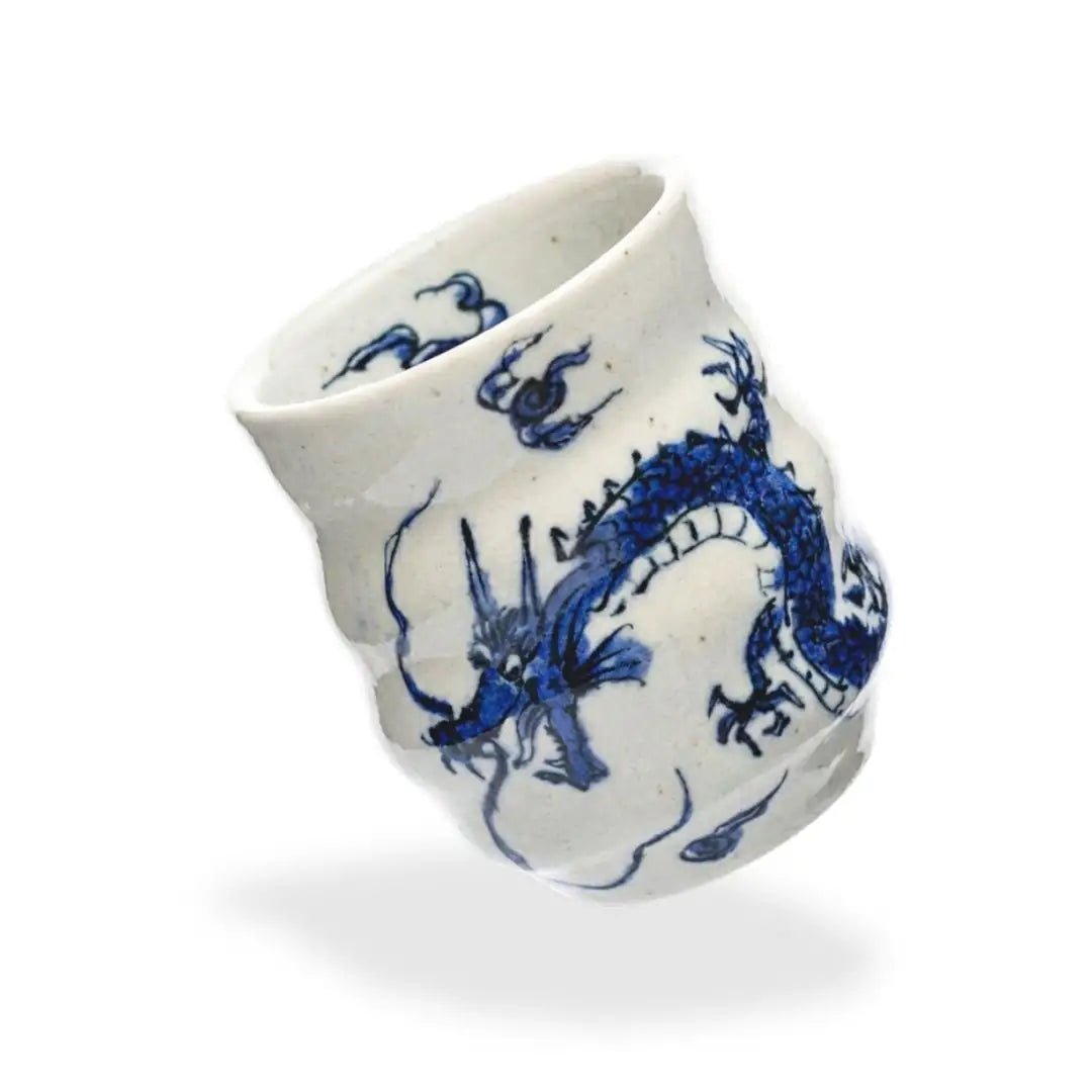 DRAGON YUNOMI JAPANESE GLASS - The House of Umami