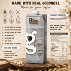 Goodmate Barista Oat Milk – 1L Dairy-Free, Extra Creamy — nutrition facts panel