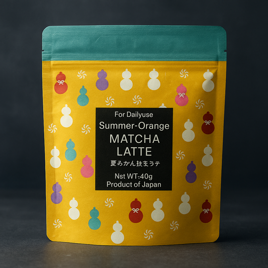 orange matcha