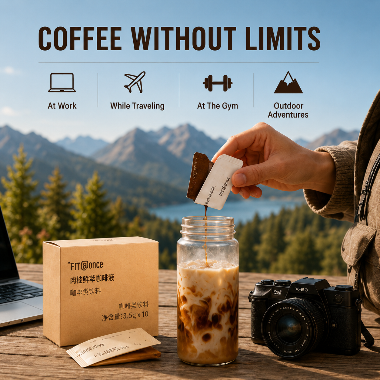 CINNAMON COFFEE CONCENTRATE PODS 10 PIECE