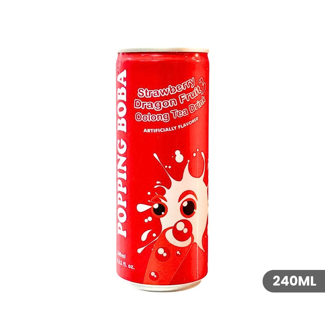 STRAWBERRY DRAGON FRUIT POPPING BOBA - The House of Umami