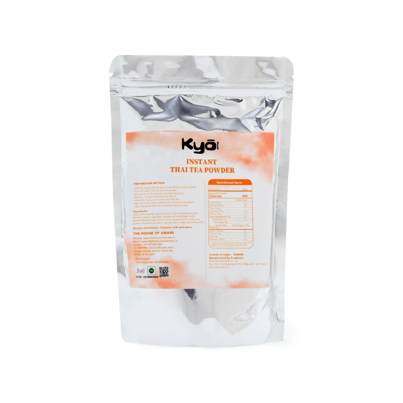 Instant thai tea powder