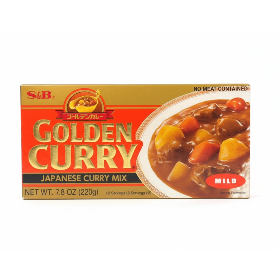 S&B JAPANESE GOLDEN CURRY MIX (MILD) S&B